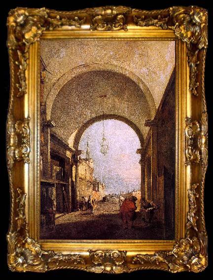 framed  Francesco Guardi City View, ta009-2